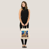 Gepardmutter und Jungtier Wildlife Design Tragetasche (Vorderseite (Model))