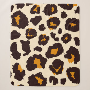 Geparkhaut, Tierdrucktextur. Sherpadecke