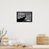 Geparkte Spitfire Poster (Küche)