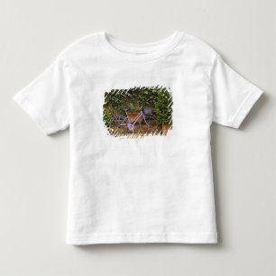 Geparktes Fahrrad, Pienza, Italien, Toskana Kleinkind T-shirt