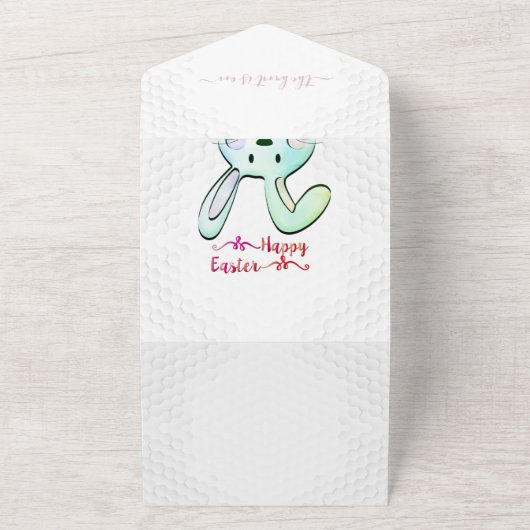 Gepasste EASTER EGGS HUNT Bunny Party Supplier All In One Einladung (Außenbereich)