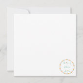 Gepasste Erdbeergeburtstorte (Rückseite)