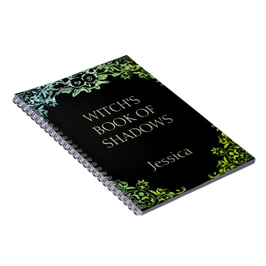 Gepasste Hexen-Schatten Notizblock (Rechte Seite)