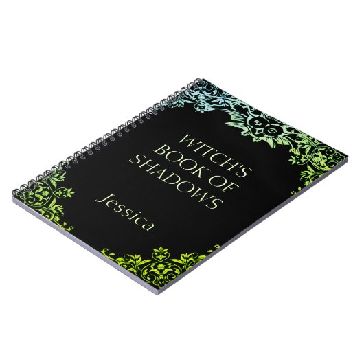 Gepasste Hexen-Schatten Notizblock (Linke Seite)