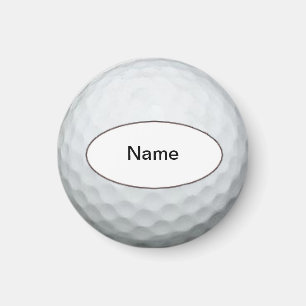 Gepersonaliseerde golfbal magnet