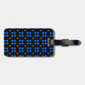 Gepersonaliseerde Stippen patroon Gepäckanhänger (Rückseite horizontal)