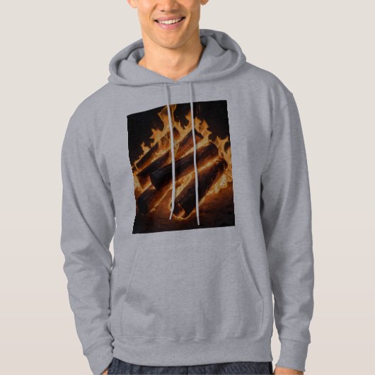 gepflastert hoodie (Vorderseite)