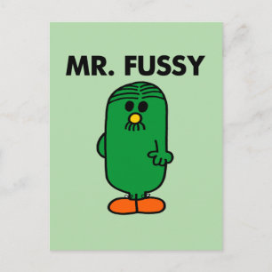 Gepflegter Herr Fussy Postkarte
