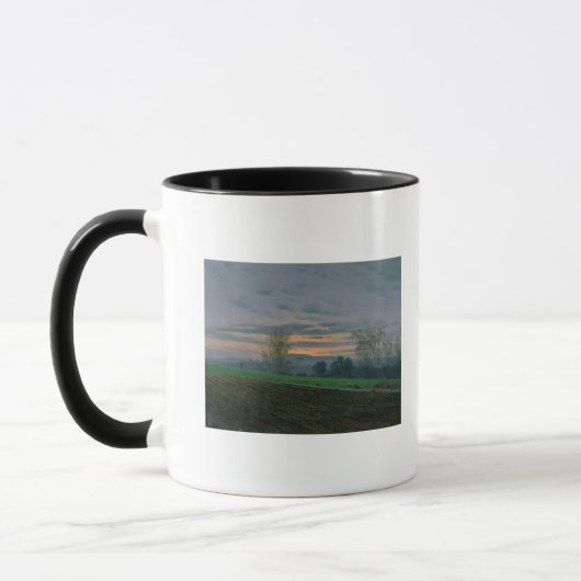 Gepflogenes Feld, c.1830 Tasse (Links)