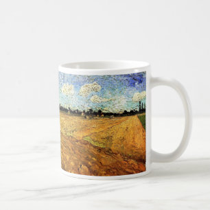 Gepflügtes Feld (die Furchen) von Vincent van Gogh Kaffeetasse