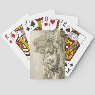 Geplänkel der Perser und der Kurden in Armenien, Spielkarten