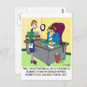 Geplante Glücksstermine Postkarte (Vorne/Hinten)