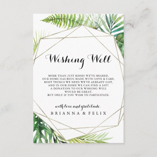 Geplante Hochzeit in Urlaubsort Begleitkarte (Vorderseite)