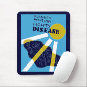 Geplante Housing Fights Disease Mousepad (Mit Mouse)