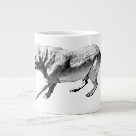 Geplanter Stride - Seitenprofil Jumbo-Tasse (Vorderseite)