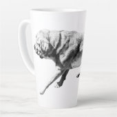 Geplanter Stride - Seitenprofil Milchtasse (Linke Ecke)