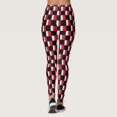 Geplantes Bahrain-Flag-Muster Leggings (Rückseite)