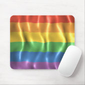 Geplätscherte Stolz-Flagge Mousepad (Mit Mouse)