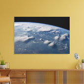 Geplünderte Anvillen der Erde auf Südborneo. Leinwanddruck (Insitu (Wohnzimmer))