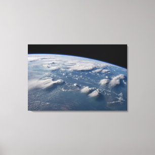 Geplünderte Anvillen der Erde auf Südborneo. Leinwanddruck