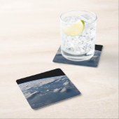 Geplünderte Anvillen der Erde auf Südborneo. Rechteckiger Pappuntersetzer (Vor Ort)