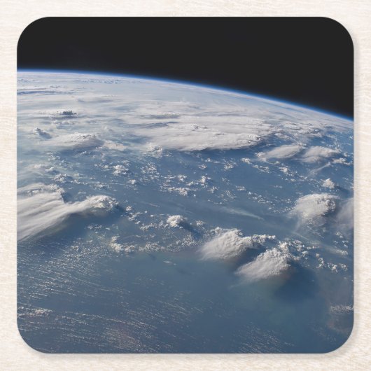 Geplünderte Anvillen der Erde auf Südborneo. Rechteckiger Pappuntersetzer (Vorderseite)