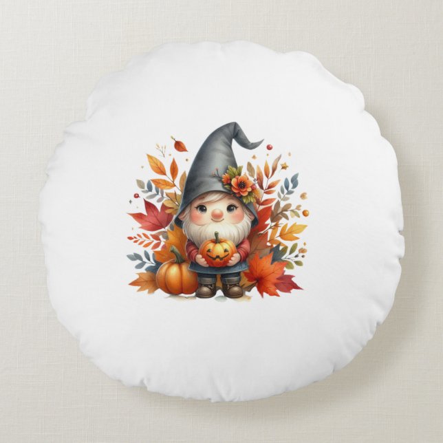 Gepolster Rundes Kissen (Vorderseite)