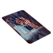 Gepolsterte, aber nicht vergessene Rauch-Flag flex Magnet (Rechte Seite)