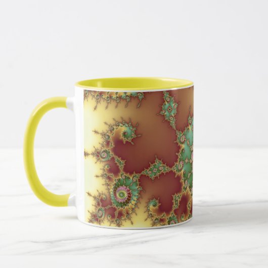 Geprägt - Fraktal-Tasse Tasse (Links)