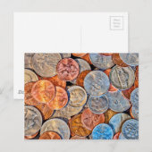geprägte Währung Postkarte (Vorne/Hinten)