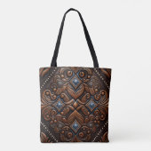 geprägtes Leder Tasche (Rückseite)