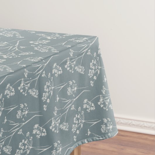 gepresste Wildblume Frühlingsblüte Tischdecke (Beispiel)