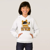 Geprogrammiert, um Girls Pullover Hoodie zu spiele (Vorne ganz)
