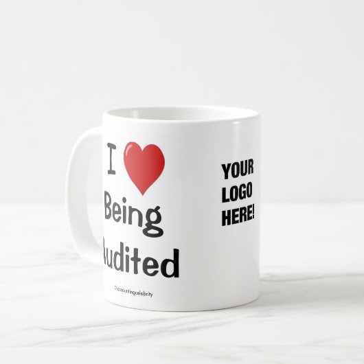 geprüft | HINZUFÜGEN VON LOGO Personalizable Accou Kaffeetasse (Vorderseite Links)