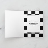 Geprüfte Geburtsflagge und Altfahrzeug Karte (Innenseite)