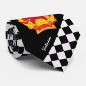 Geprüfte Vietnam-Krawatte, vietnamesische Flaggenm Krawatte (Gerollt)