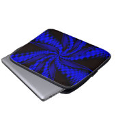 Geprüfte Wirbel... Laptopschutzhülle (Vorne Knopf)