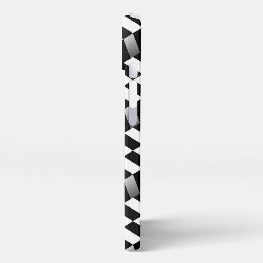 Geprüfter Art Muster Telefoncase iPhone Hülle (Linke Seite)