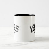 Geprüfter Leuchtstift Geburtsjahr Zweifarbige Tasse (Mittel)
