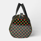 Geprüftes Muster der Burkina Faso-Flagge Duffle Bag (Rechts)