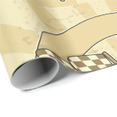 Geprüftes Racing Fags Wrapping Paper Geschenkpapier (Rolleneckpunkt)