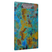 Gepunktet Blue Chrysocolla Jasper Klemmbrett (Rechts)
