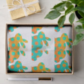 Gepunktet Bunny Seidenpapier (Geschenk)