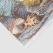 Gepunktet Chihuahua Beach Bliss Decoupage Seidenpapier (Ausschnitt)