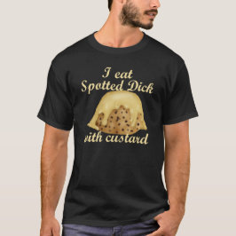 Gepunktet Dick mit Custard T-Shirt