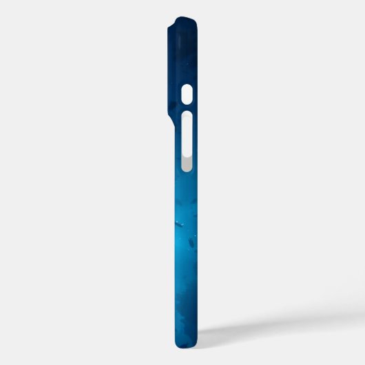 Gepunktet Eagle Ray Iphone Case (Rückseite / Links)