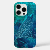 Gepunktet Eagle Ray Iphone Case (Rückseite)