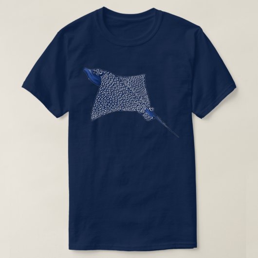 Gepunktet Eagle Ray T-Shirt (Design vorne)
