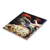 Gepunktet Eel Fliese (Seite)