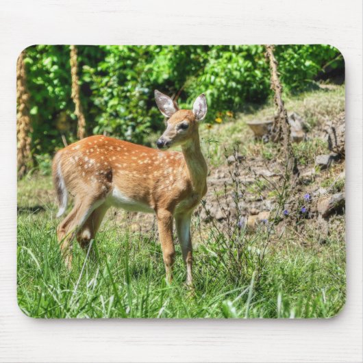 Gepunktet Fawn Mousepad (Vorne)